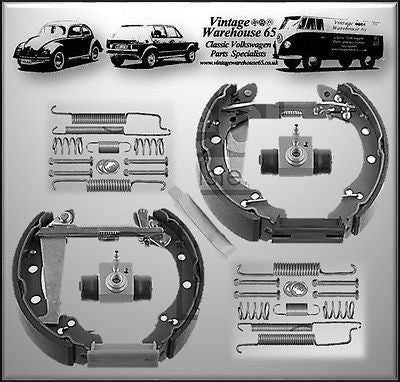 Volkswagen Golf Mk1 Gti Febi Germany 40mm Rear Brake Shoes & Wheel Cylinder Kit