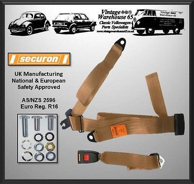 Mobile Home Camper RV Front Rear Seat Belts Lapbelts All Types All Sizes