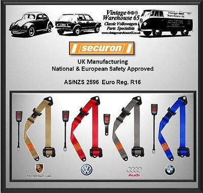 Mobile Home Camper RV Front Rear Seat Belts Lapbelts All Types All Sizes
