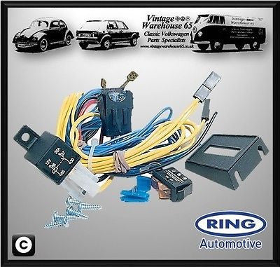 Citroen CX 25 GTI Turbo 2 MK2 1985-1992 Fog Lamp Spot Light 12v Wiring Kit