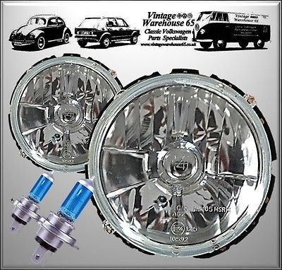 Volkswagen Caddy Mk1 1.5D Crystal 50% Brighter Xenon Halogen Upgrade Headlights