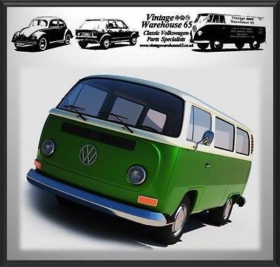 Volkswagen Transporter T2 Camper Set Front & Rear Red Automatic Seat Belt Kit