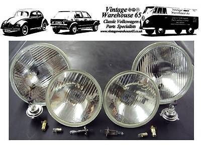 Rover P5 7" Main 5 & 3/4" Sealed Beam Halogen Headlight Conversion Kit