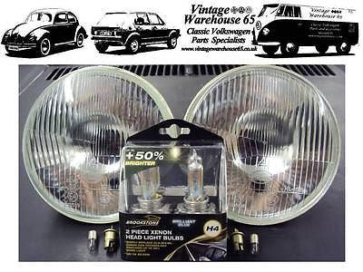 Nissan Patrol 7" Halogen Conversion Headlights With Xenon Bulb Upgrade