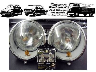 Vw Beetle All Models Pre 1968 Sloping Uk Mot Compliant Xenon Headlight Upgrade