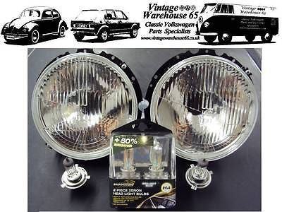 Volkswagen Golf Mk1 Cabriolet Gti 1979 - 1991 Xenon Halogen Upgrade Headlights