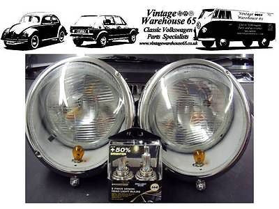 Vw Spiltscreen Camper >67 T1 T2 Us Import Uk Mot Xenon Headlight Upgrade Kit