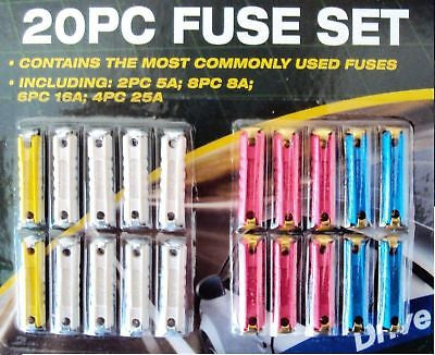 Porsche 356,911,924,928,912 20pce Emergency Fuse Set