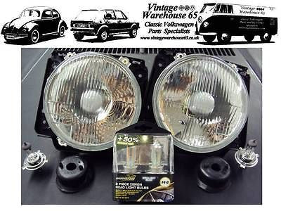 Volkswagen Golf Mk2 1.8 Syncro 4x4 1983-1991 Xenon Halogen Upgrade Headlights