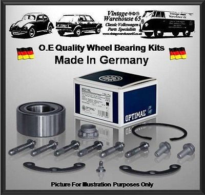 Vw Vento 2.8 Vr6 174Bhp Saloon Rear Optimal Germany Wheel Bearing Kit