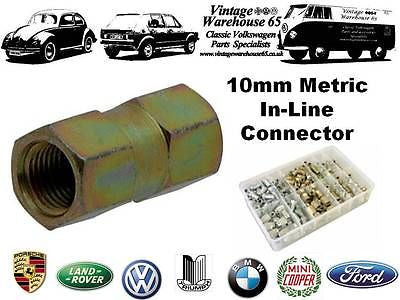 Vw Splitscreen Camper Beetle T2 T3 T4 10mm Female Inline Brake Pipe Connector