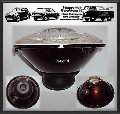 Vw T1 T2 USA Import Classic 7" Sealed Beam Halogen Conversion Headlight Kit